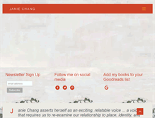 Tablet Screenshot of janiechang.com